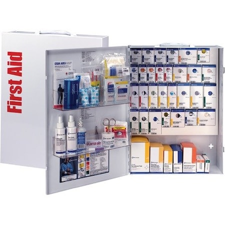 First Aid Only First Aid Cabinet, 2021 SmartCompliance, No Meds, 5inx16inx21in, WE FAO90829021